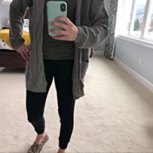 Beautiful Women’s Open Front Long Sleeve Boho Boyfriend Knit Chunky Cardigan. - Picture 2 of 14